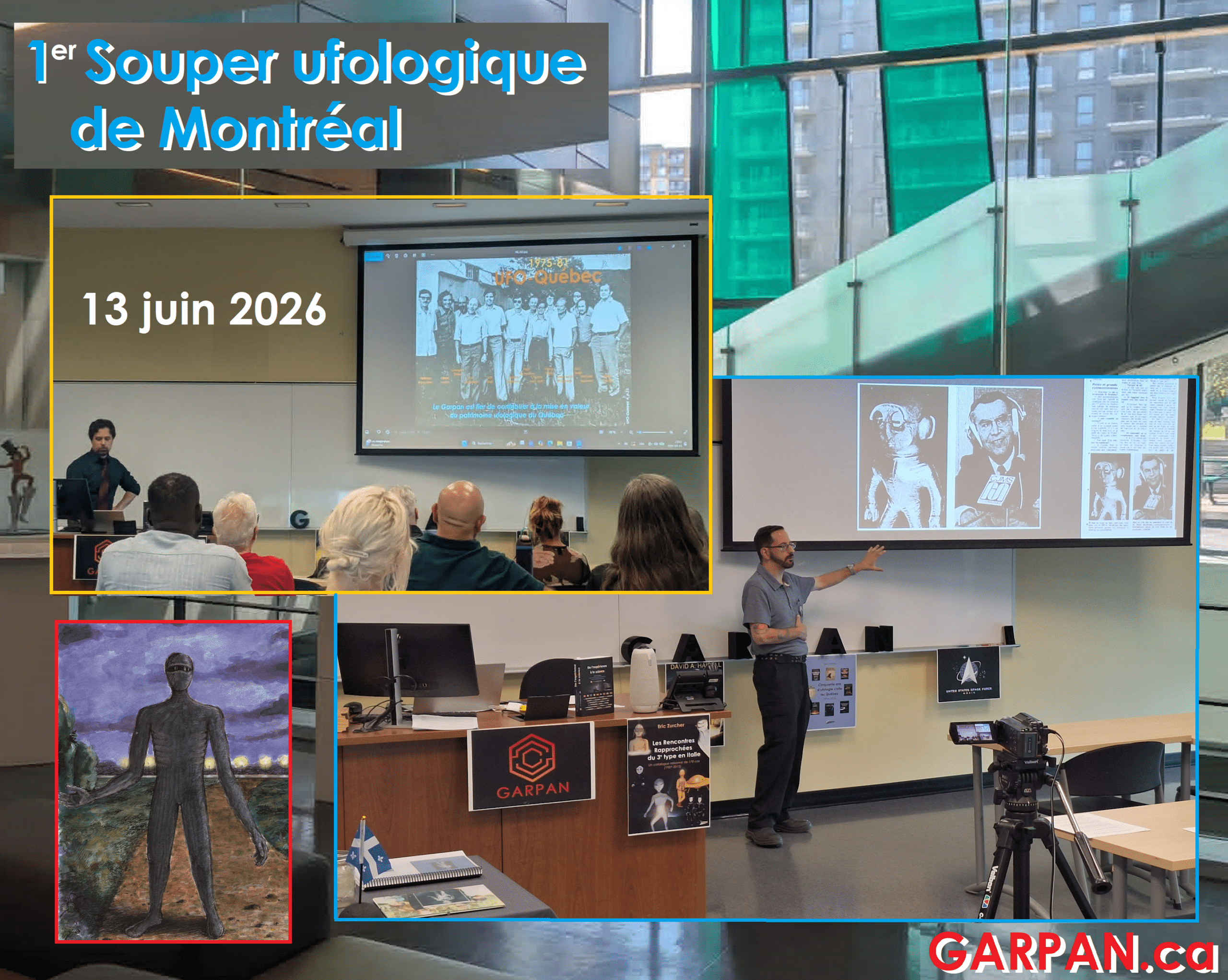Retour sur la première édition des soupers ufologiques de Montréal présenté par le GARPAN. — image 2